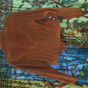 Fancy Fringe Southwestern 100% Genuine Leather Jacket